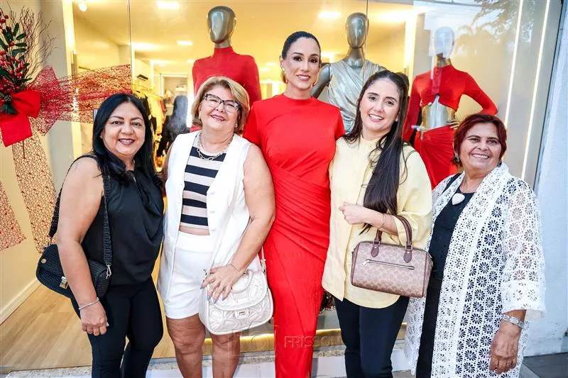 Joelma Câmara, Francisca Leonise, Lê Ribeiro, Ianara Lisboa e Leda Ribeiro