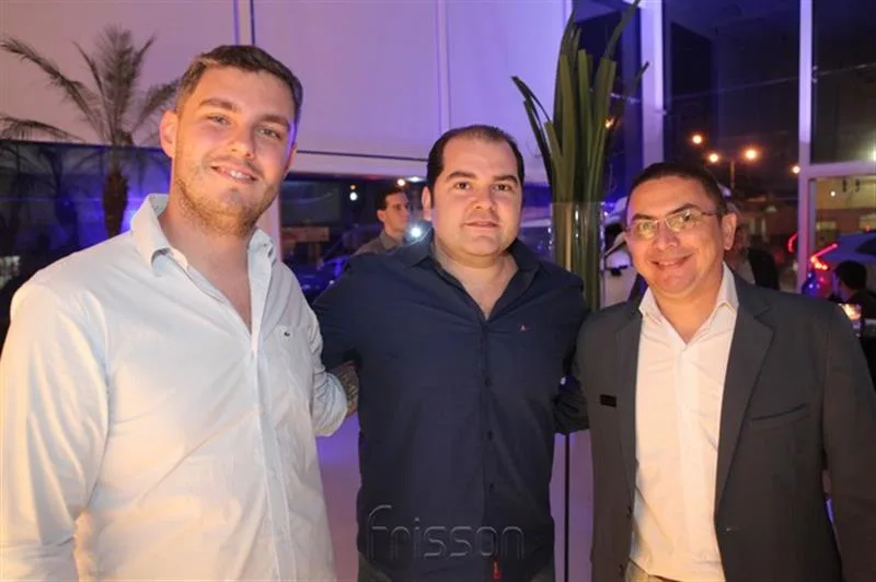 Daniel Ortega, Davi Feitosa e Alexandre Lopes
