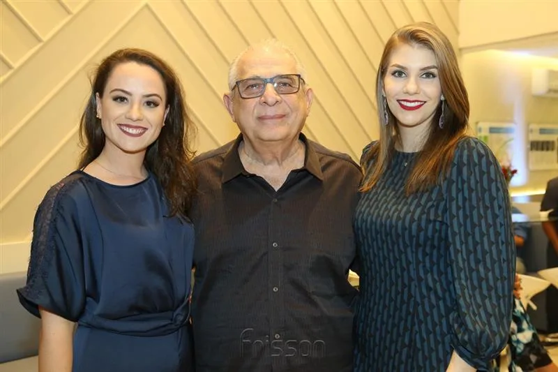 Andresa Schneidr, Sarquis Fermanian e Mariane Konrath