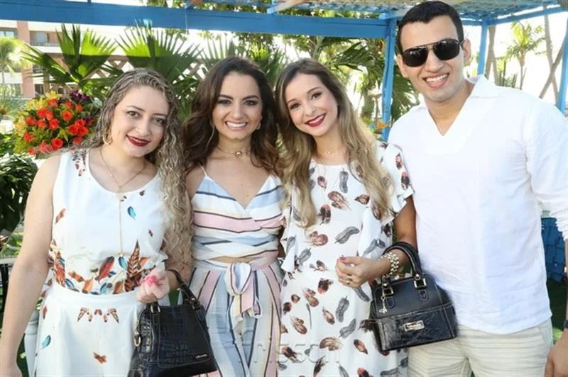Aline Bastos, Cleane Fontenele, Marfisa e Joab Pompeu