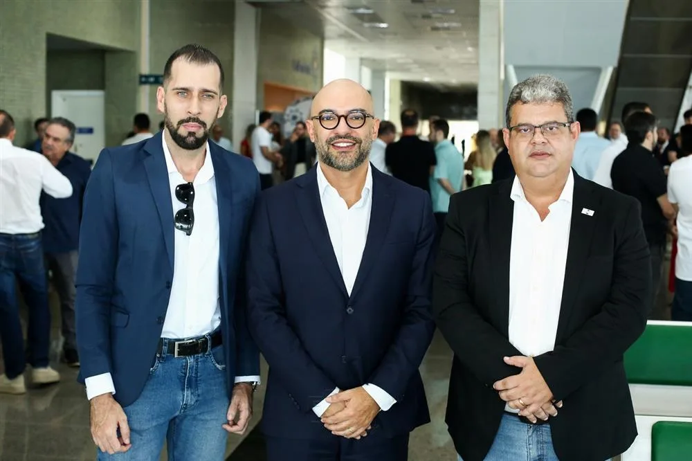Fausto Pinheiro, Rafael Rocha e Rodrigo Santana