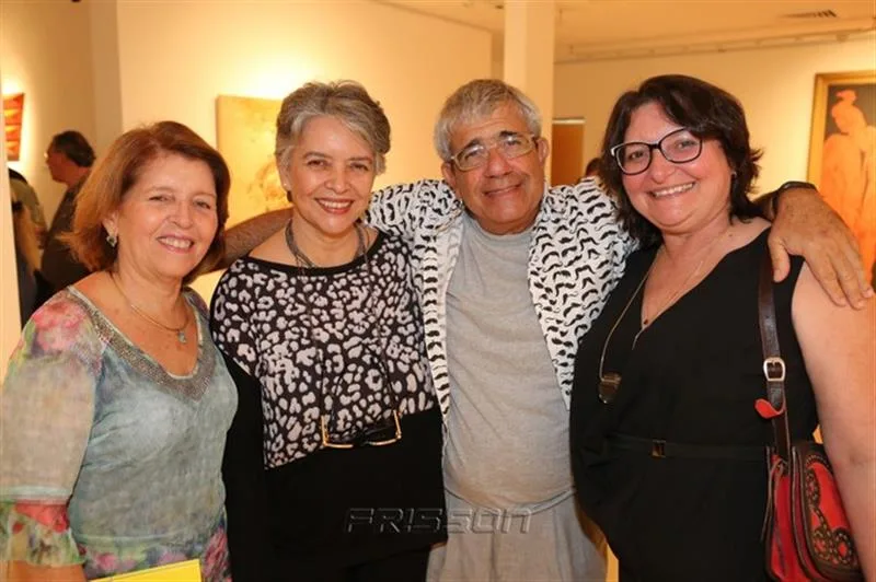 Ângela Vasconcelos, Ana Miranda, Ricardo Bezerra e Hermínia Lopes