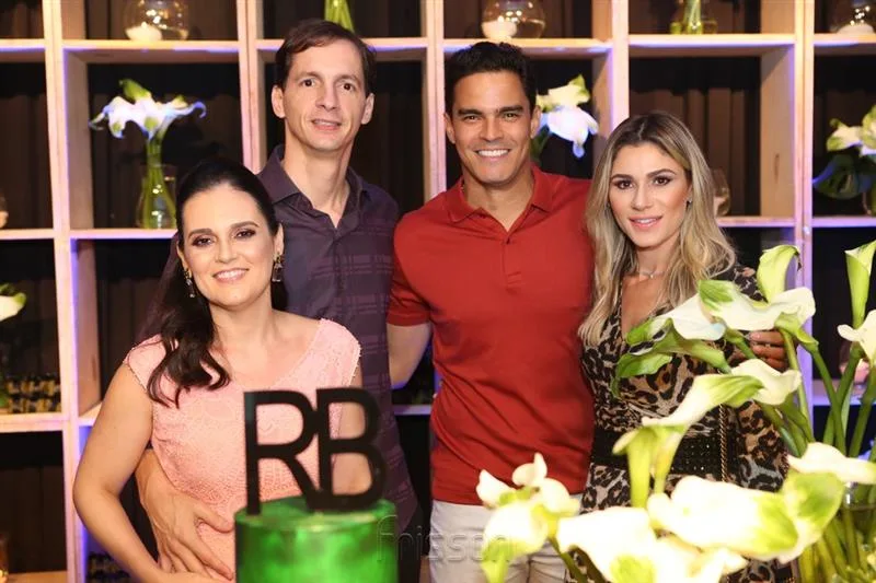 Alessandra, Renato Barroso, Glauco Holanda e Patricia Jereissati