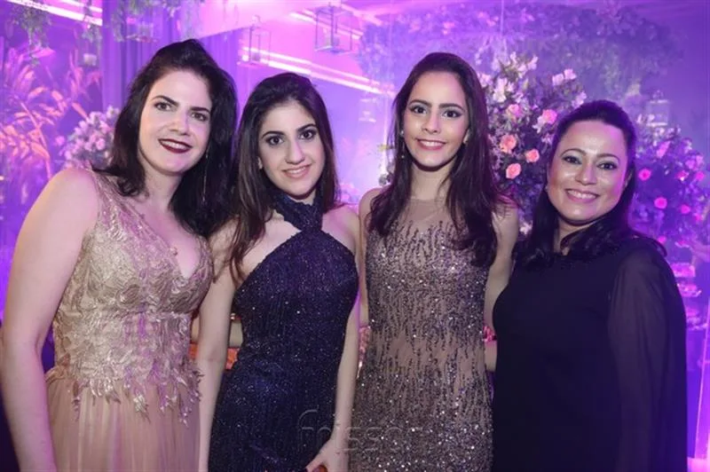 Andiara, Paloma Fernandes, Eugênia e Miguelina Queiroz