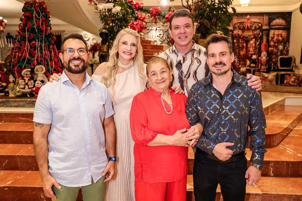 Adan Vieira, Alaide Carvalho, Rosangela Dias, Alan Carvalho e Miguel Filho