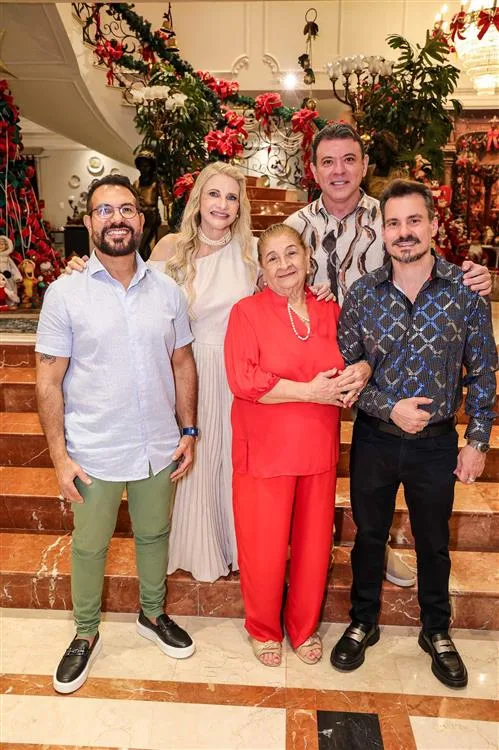 Adan Vieira, Alaide Carvalho, Rosangela Dias, Alan Carvalho e Miguel Filho