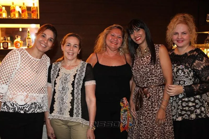 Euwláudia Figueiredo, Silviane Oliveira, Beth Pessoa, Patrícia Botelho e Marilena Santiago