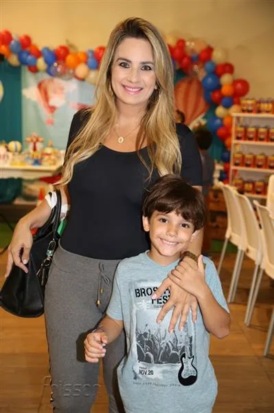 Andréa e Cauã Pinheiro