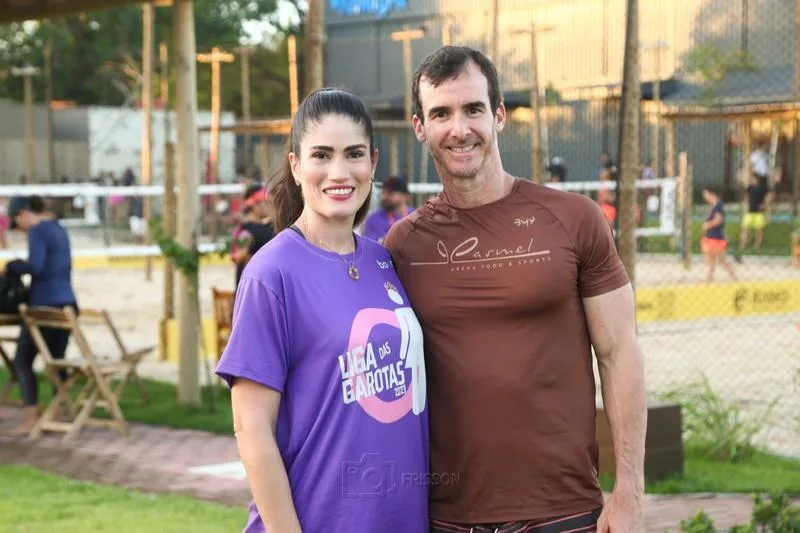 Cintia e César Jucá