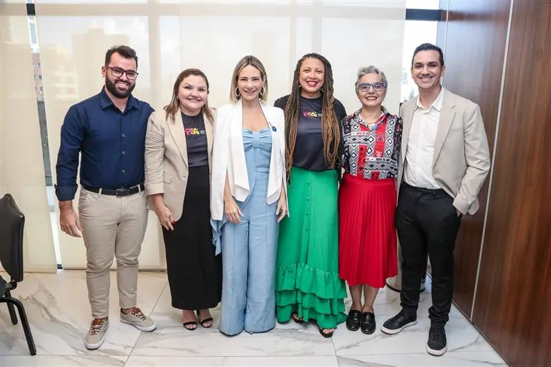 Anderson Martins, Regia Sousa, Gaída Dias, Leide Pereira, Bárbara Monte e Samuel Pinho