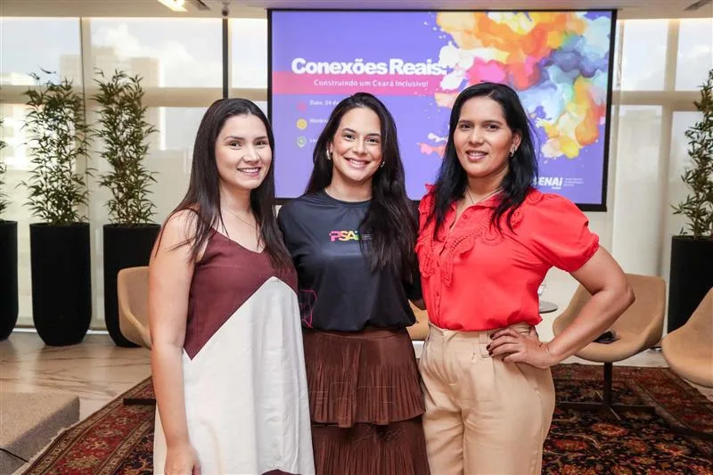 Ariadini Telles, Ana Gabriella Magalhães e Larissa Lima