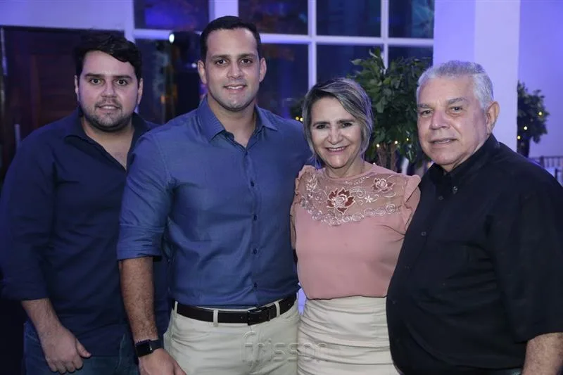 Aureliano, Raphael, Carmem e Everton Bezerra