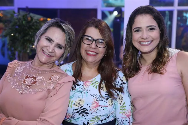 Carmem Franco, Claudina Freitas e Natalia Franco