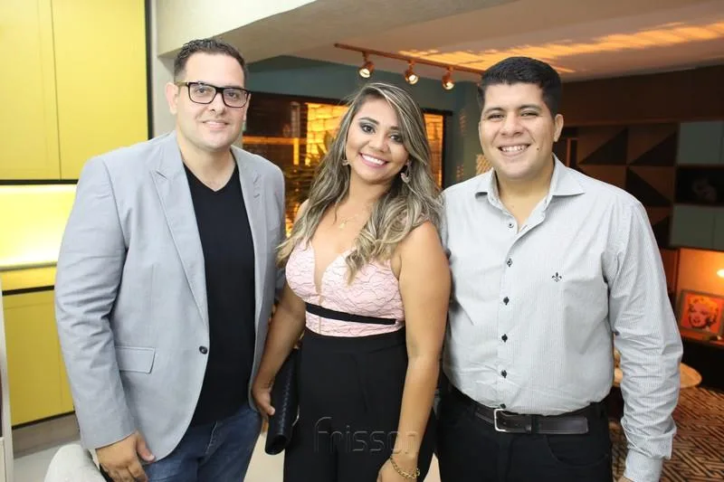 Adson Diniz, Lúcia Costa e Adam Jácome