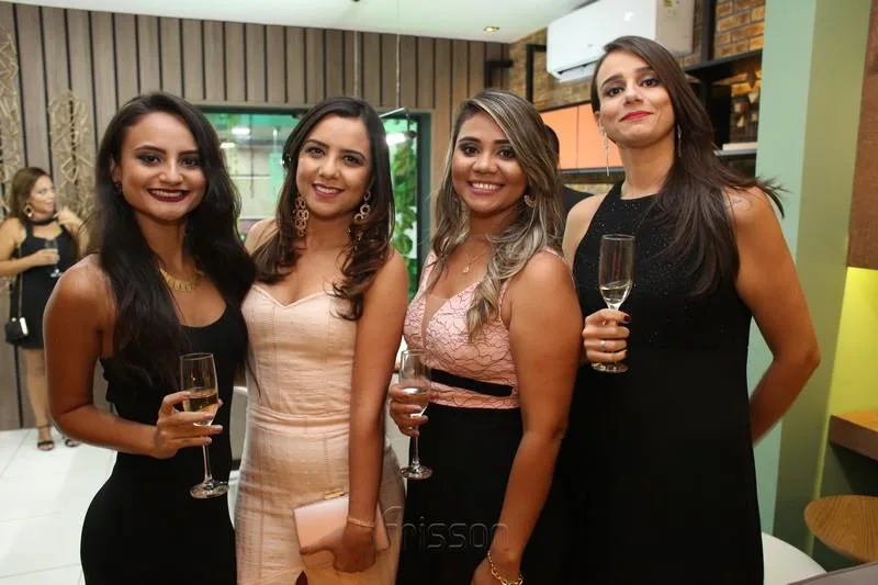 Debora Holanda, Ramis Oliveira, Lúcia Costa e Suzan Alexandria