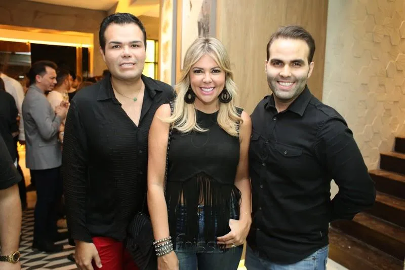 Hermano Bezerra, Patrícia Dias e André Guanabara