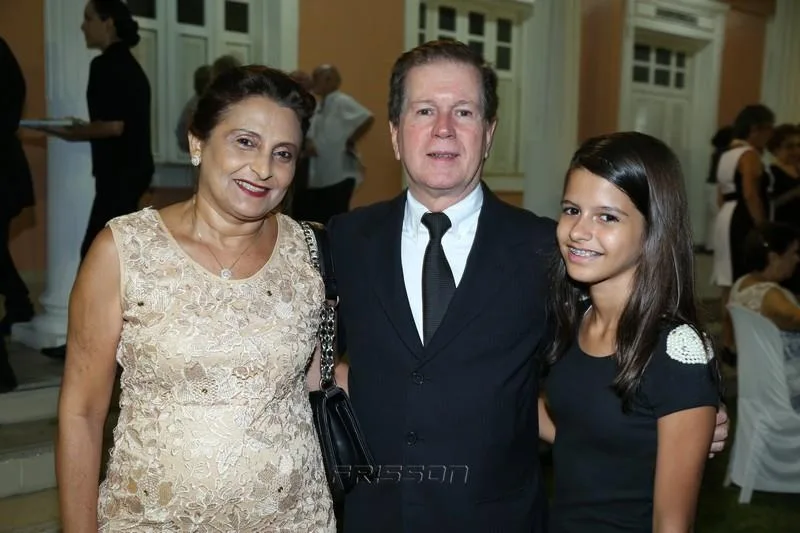 Aldira Melo, João Borges e Júlia