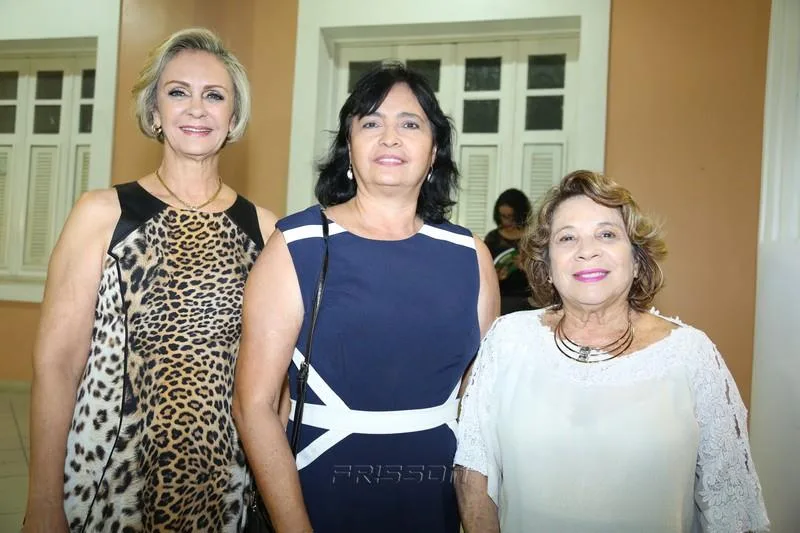Emair Borges, Maria do Carmo e Cassandra Arruda