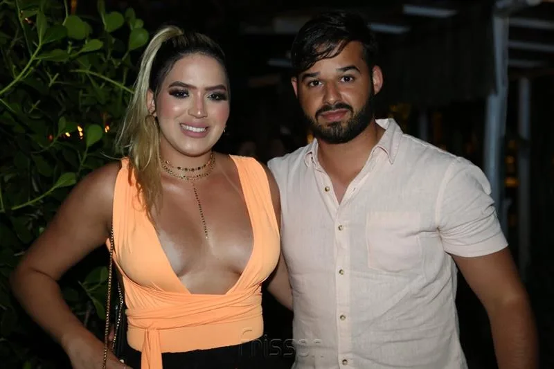 Bruna Lohanne e Marcolino Neto