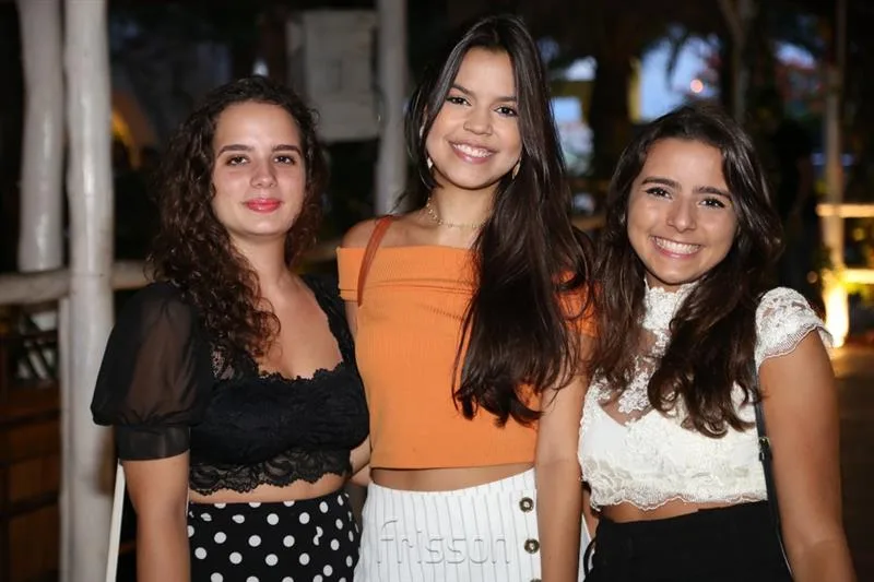 Carolina Gomes, Lívia Rodrigues e Bruna Gomes