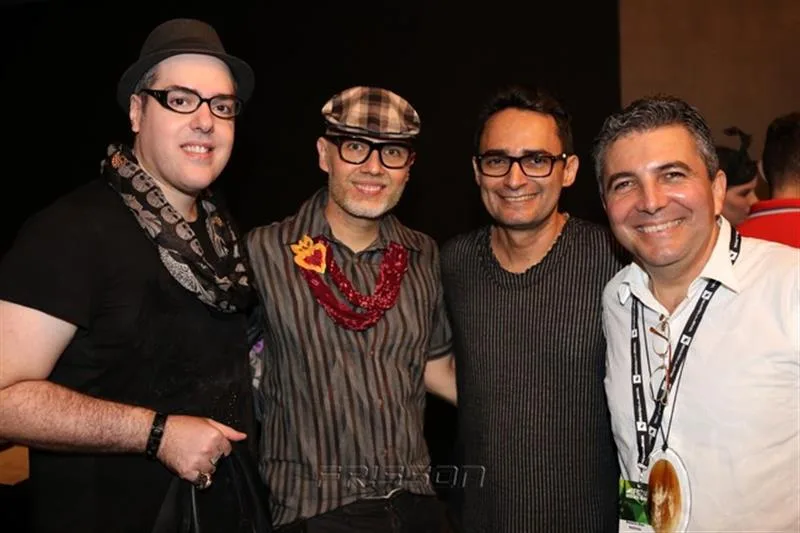 Alysson Aragão, Mark Greiner, Ivanildo Nunes e Roberto Dias