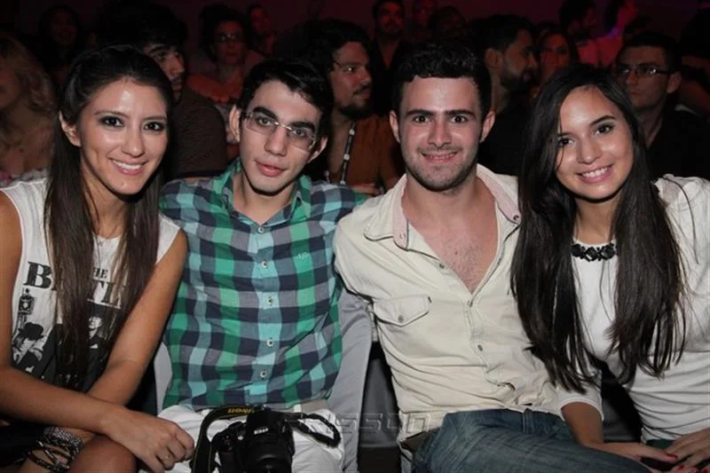 Andressa Rizzon, Pedro Furlan, Tiago Melo e Katherine Monteiro
