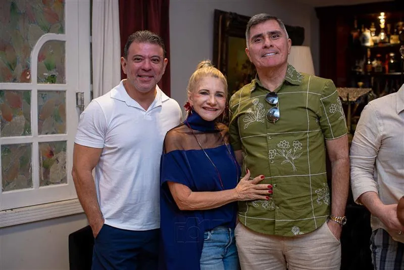 Alan Carvalho, Rosângela Sousa e Luciano Vidal