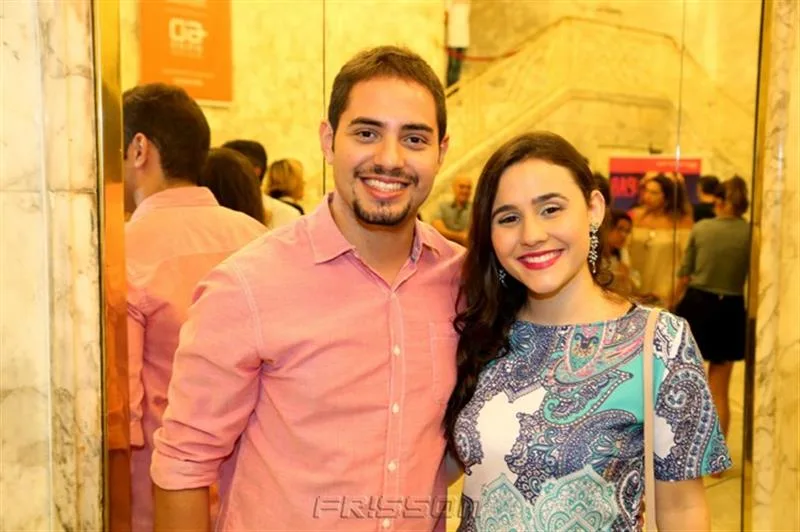 Caio Rodrigues e Marina Teixeira