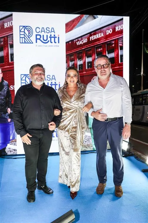Paulo Henrique Ferreira, Ruti Moura e Roberto Pamplona