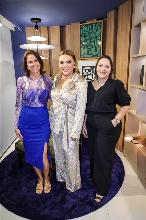 Cibelle Parreiras, Ruti Moura e Soraya Alencar