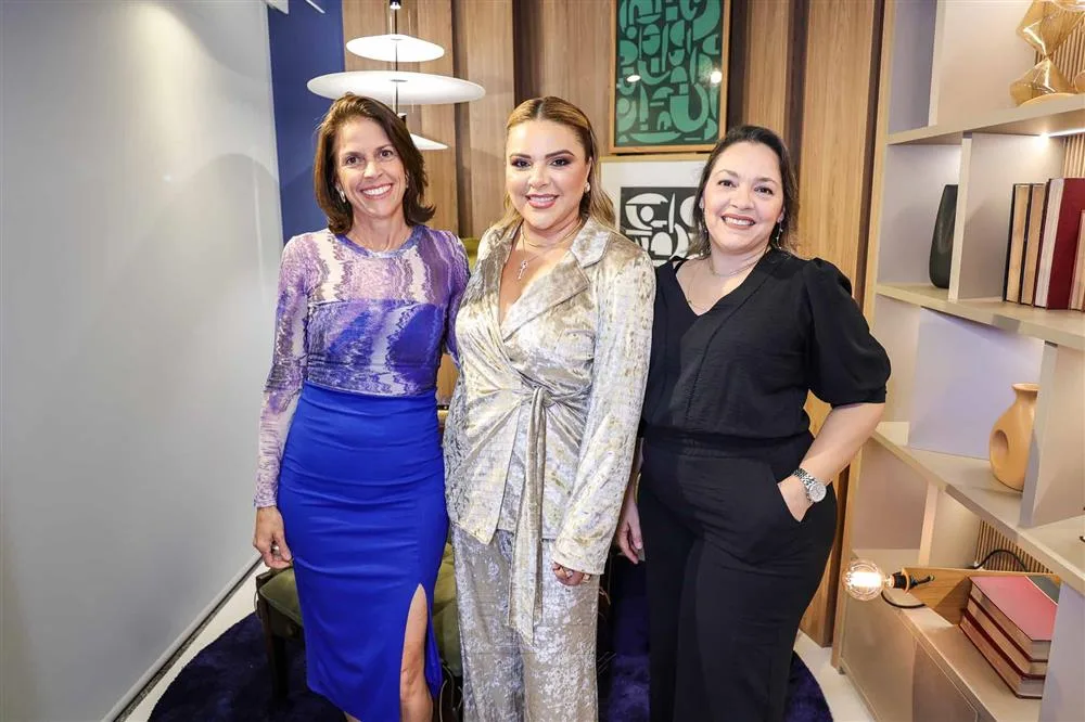 Cibelle Parreiras, Ruti Moura e Soraya Alencar