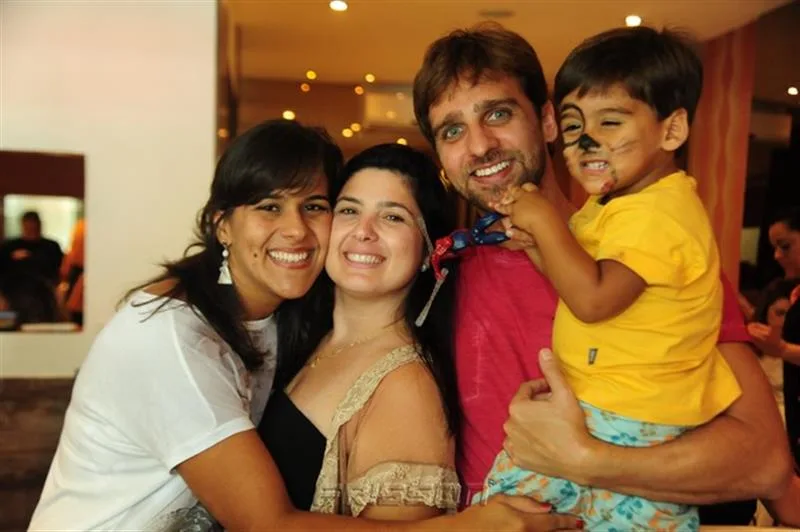 Teca, Raquel Cavalcante, Márcio e Mateus Nunes