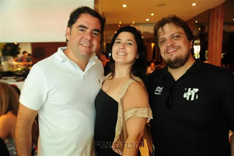 Rodrigo, Raquel Cavalcante e André Nunes