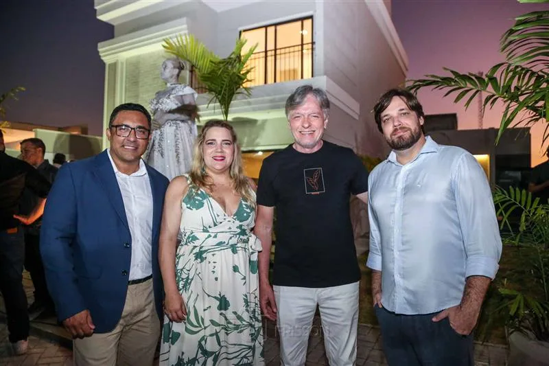 Daniel Rangel, Lara Siebra, Riamburgo Ximenes e Bruno Siebra