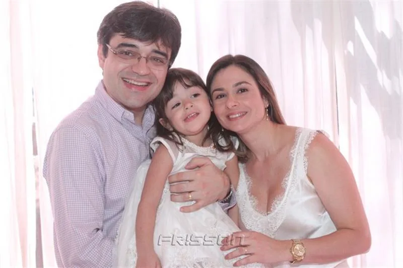 Breno, Isabela e Cristine Falcão