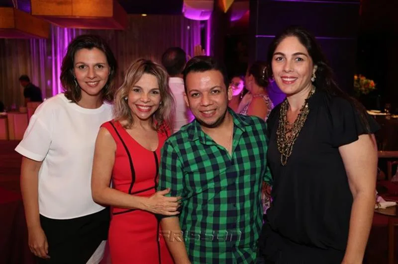 Alexia Fontes, Lilian Porto, Roberto Alves e Izabela Fiúza