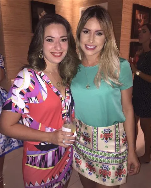 Silvinha Leal e Thyane Dantas