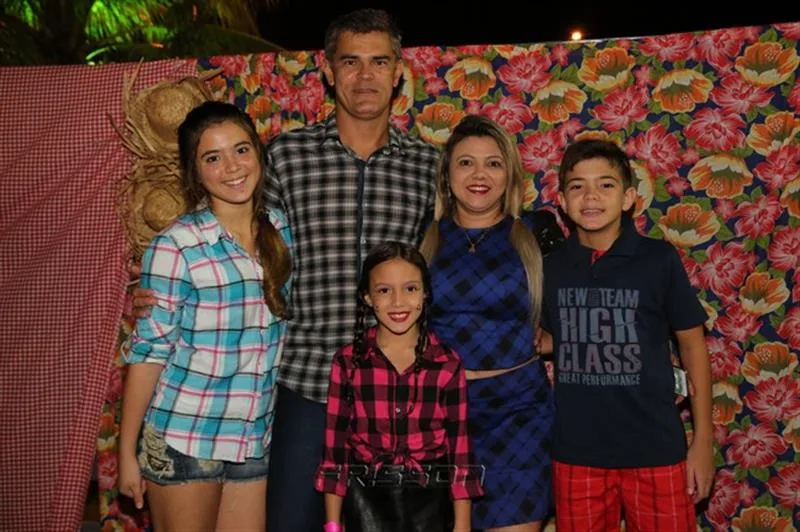 Amanda Guerra, Reginaldo Moreira, Julia, Jô e Juan Guerra