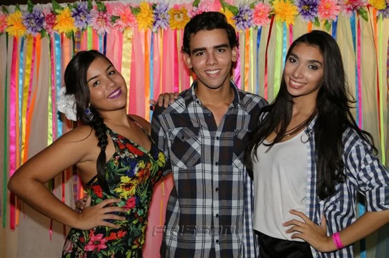 Bárbara, Pedro Aragão e Thayssa Veloso
