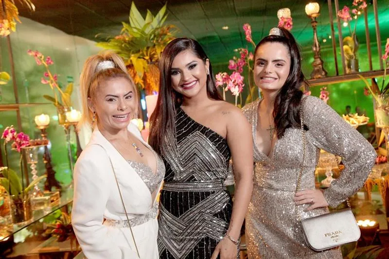 Auzenir uchoa, Mileide Lima e Rayane Uchoa