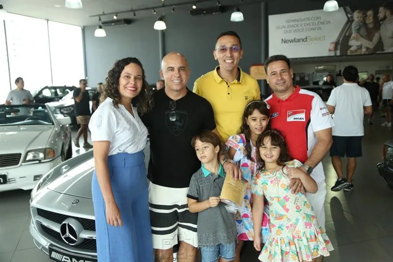 Karol Mota, Rubens Vieira, José Enzo, Enzo Filho, Mariana, Larissa e Pedro Rouquayrol