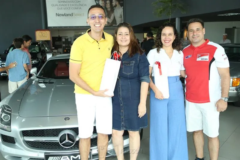 Chand Santos, Germana Roquayrol, Karol Mota e Pedro Rouquayrol