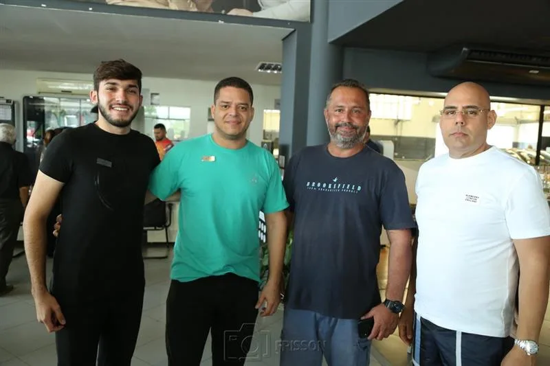 Danilo Barbosa, Welington Júnior, Eduardo Castro e Marcelo Barreira