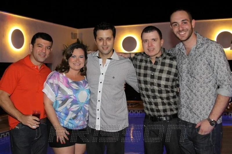 Alan Carvalho, Briane de Castro, Daniel Eleuterio, Cesar Martins e Frederico Ribeiro