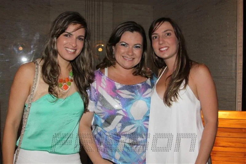 Alessandra Carvalho, Briane de Castro e Sarah Franck