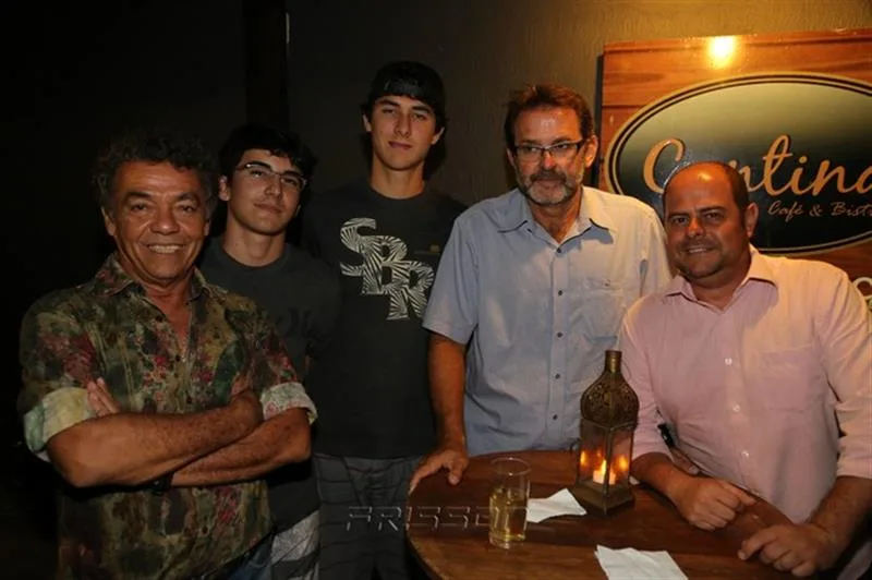 Chico Filho, Bruno Benício, João Marcio, César Benicio e Fernando Salgado