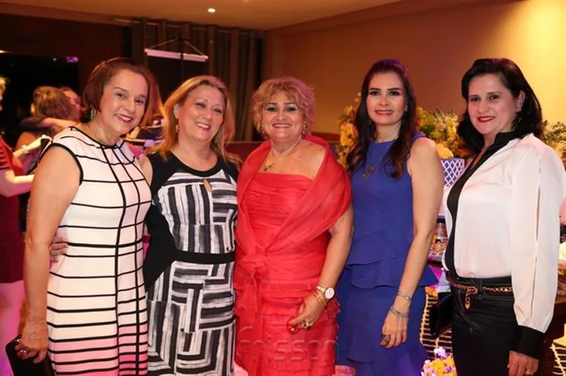 Cândida Figueiredo, Jorgiana Pinheiro, Vera Costa, Lorena Pouchain e Juliana Barroso