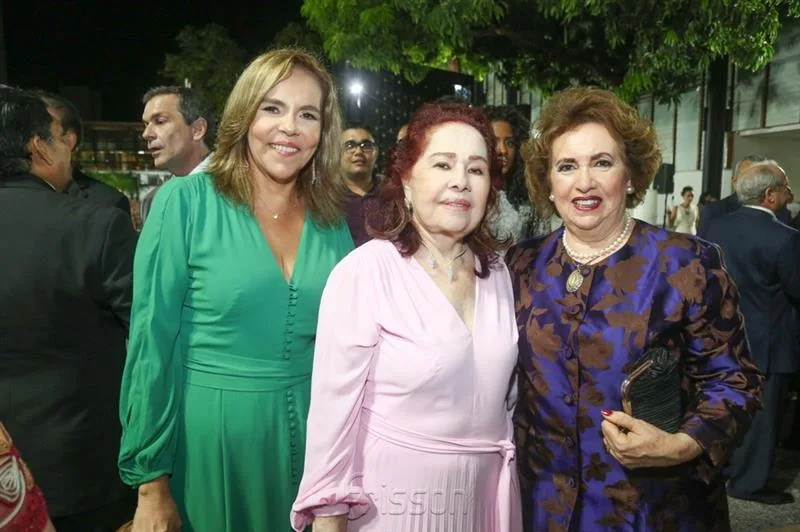 Ailza e Itala Ventura e Lêda Maria