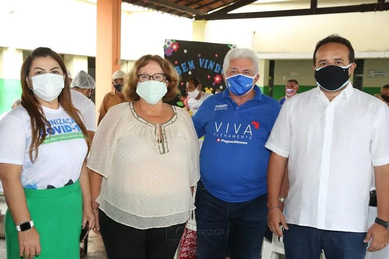 Cleonice Caldas, Annette de Castro, Deusmar Queirós e Átila Câmara