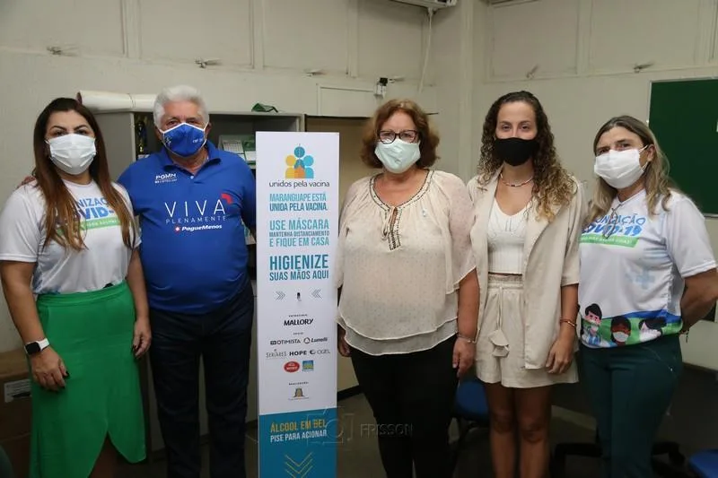 Cleonice Caldas, Deusmar Queirós, Annette de Castro, Sasha Reeves e Sheila Cirino